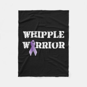 Whipple Warrior My Byttle Scars Tell A Story Fleece Blanket