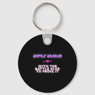 Whipple Warrior Pancreatic Cancer Awareness   Key Ring