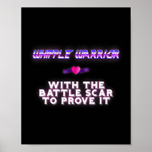 Whipple Warrior Pancreatic Cancer Awareness   Poster