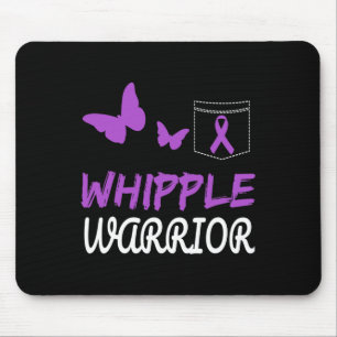 Whipple Warrior Purple Ribbon Pancreatic Cancer Aw Mouse Mat