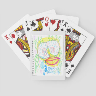 "WHiRL-DROOL$" by thaddeus & crimson's Adam Moyer Playing Cards
