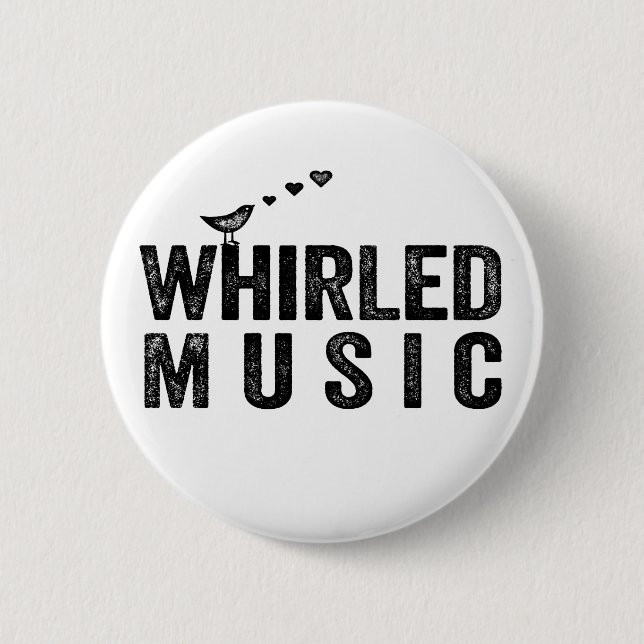 Whirled Music Button (Front)
