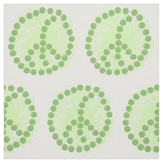 Whirled Peas Fabric (Swatch)