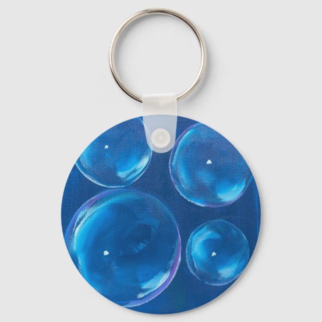 Whirling Bubbles Key Ring (Front)