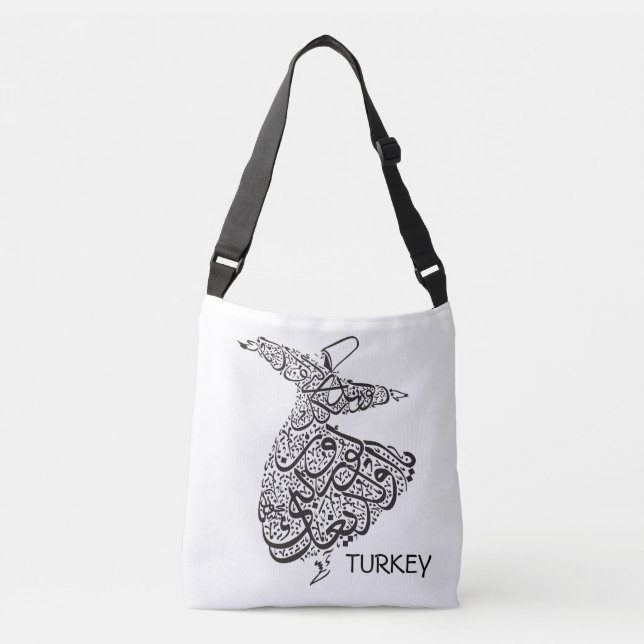 Whirling Dervish Crossbody Bag (Front)