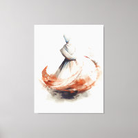 Whirling Dervish Illustration