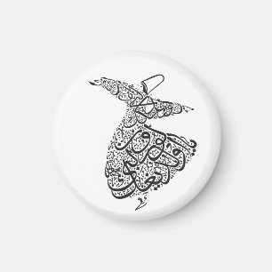 Whirling Dervish Magnet