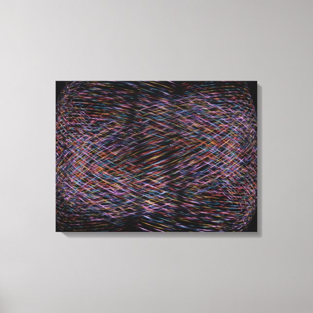 Whirling Dervish Wrapped Canvas (Front)