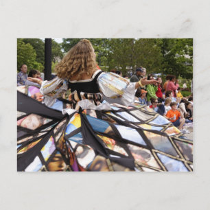 Whirling Lady #1 Postcard