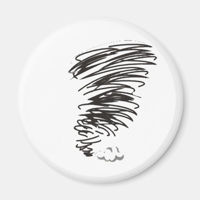 Whirling Tornado Magnet (Front)