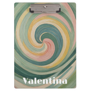 Whirling Whimsy Clipboard