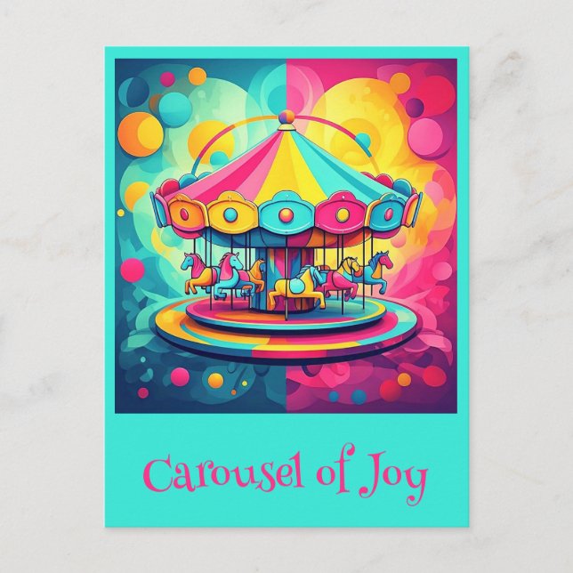 " WHIRLING WONDER "  POSTCARD (Front)