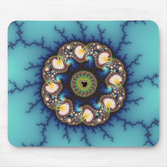 Whirlpool - Fractal Mousepad (Front)