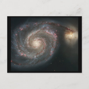 Whirlpool Galaxy (M51) Postcard