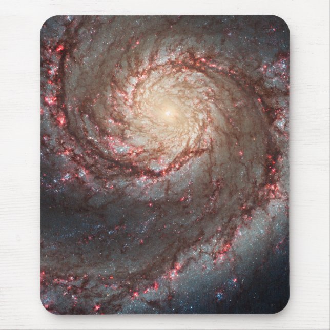 Whirlpool Galaxy Mouse Mat (Front)
