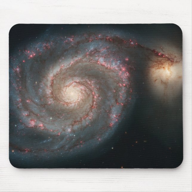 Whirlpool Galaxy Mouse Mat (Front)