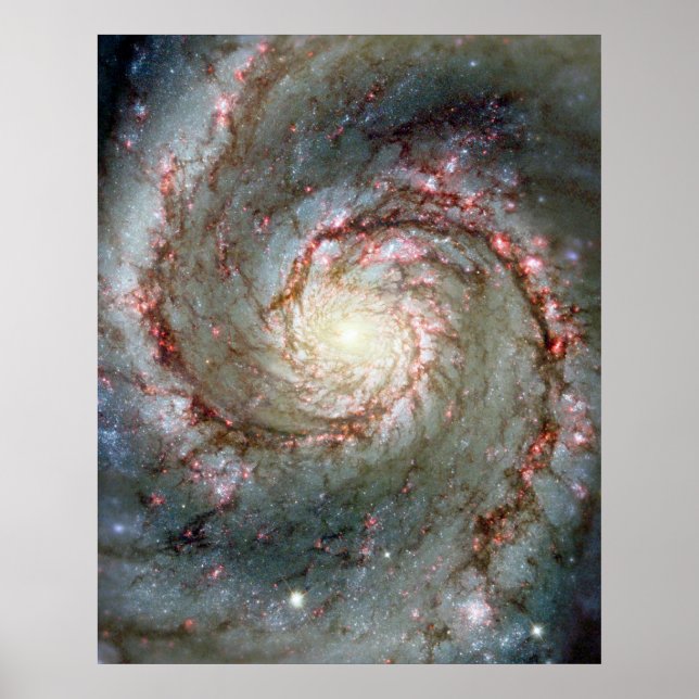 Whirlpool Galaxy Poster (Front)