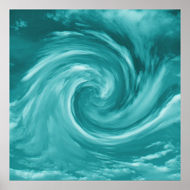 Whirlpool in the Sea.... Poster (Front)