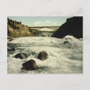 Whirlpool Rapids Niagara Falls New York 1898 Postcard
