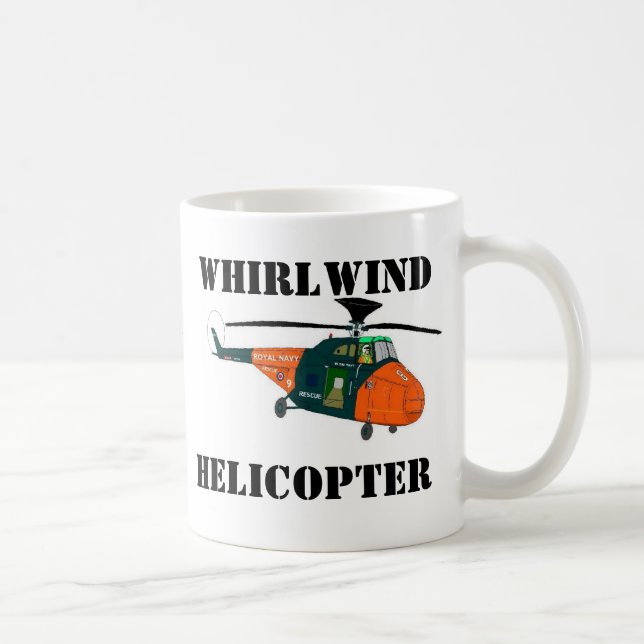 Whirlwind Helicopter. Coffee Mug (Right)