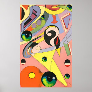 Whirlwind Ken Gauge Surrealism Poster