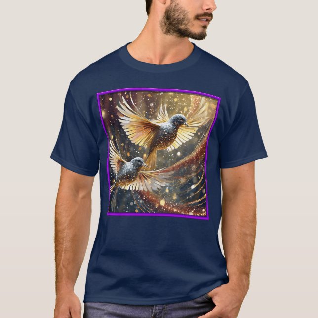 Whirly Birds in the Dazzle T-Shirt (Front)