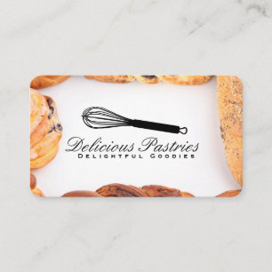 Whisk and Pastry Executive Chef Business Card