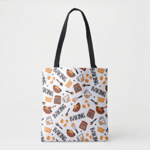 Whisk & Bake Delight: Kitchen Baking Essentials Tote Bag