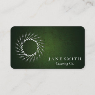Whisk Flower Kitchen for Bakery, Catering Business Card