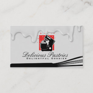 Whisk   Frosting   Mixing Machine Business Card