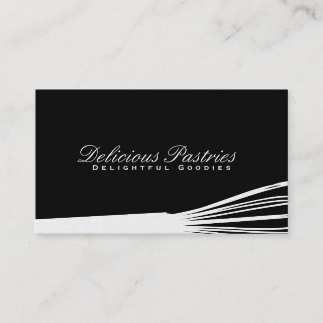 Whisk III | Culinary Master Business Card (Front)