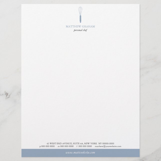 Whisk It Letterhead (Front)