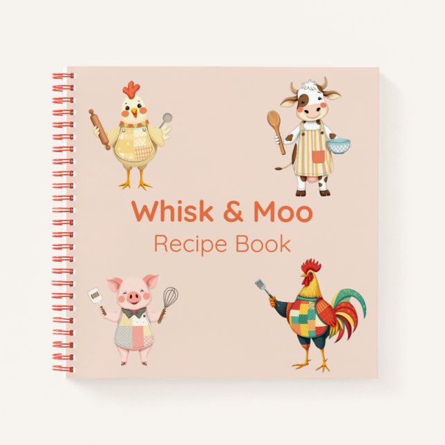 Whisk & Moo Recipe Book (Front)