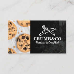 Whisk Rolling Pin   Cookies Business Card