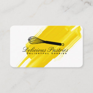 Whisk variation   Culinary Master   Brushed Business Card