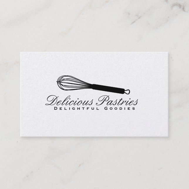 Whisk variation | Culinary Master Business Card (Front)