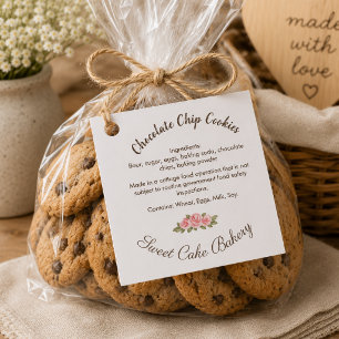 Whisk & Warmth Chocolate Cookie Ingredients Label