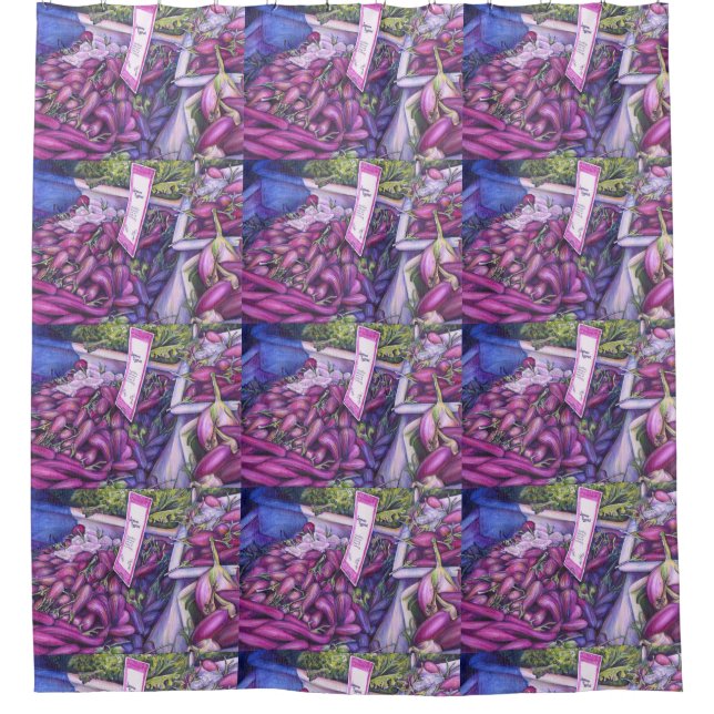 Whisk Well for Whale Soup Shower Curtain (Front)