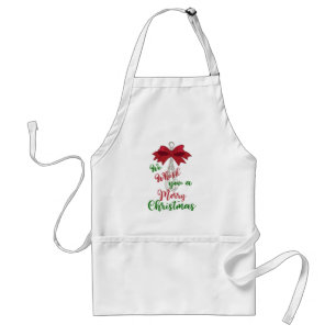 Whisk You a Merry Christmas Standard Apron