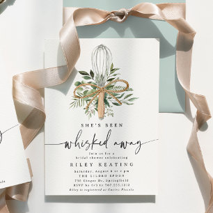 Whisked Away Kitchen Bridal Shower Invitation