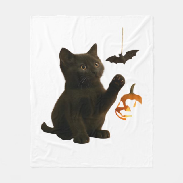 Whisker Hex & Lantern Glow Classic T-Shirt Fleece Blanket (Front)