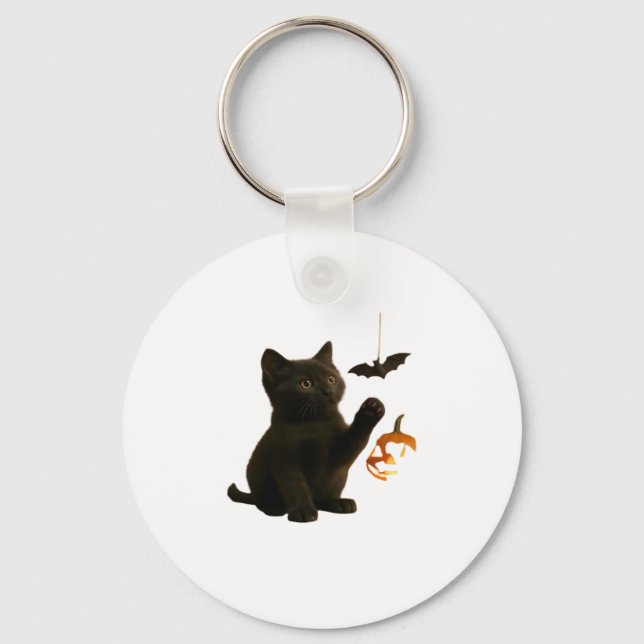 Whisker Hex & Lantern Glow Classic T-Shirt Key Ring (Front)