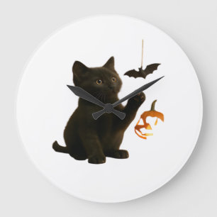 Whisker Hex & Lantern Glow Classic T-Shirt Large Clock