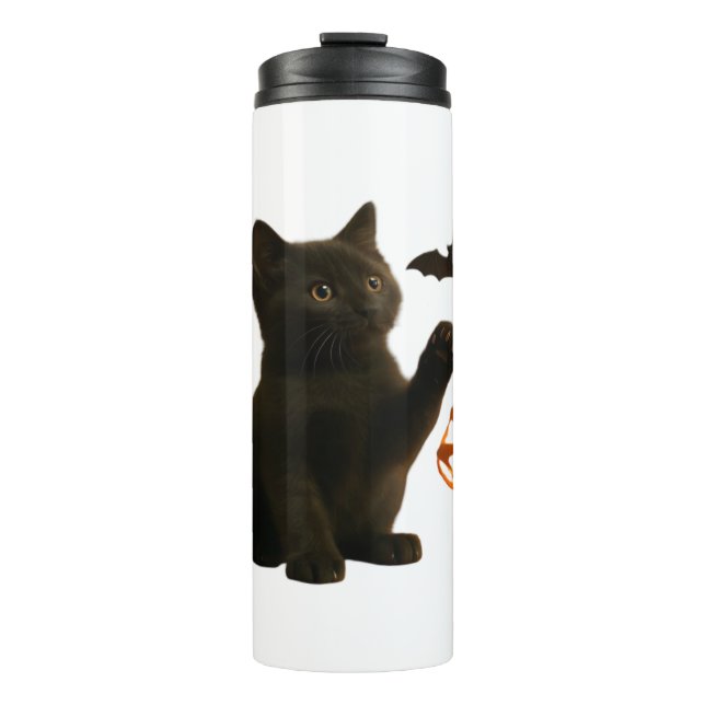 Whisker Hex & Lantern Glow Classic T-Shirt Thermal Tumbler (Front)