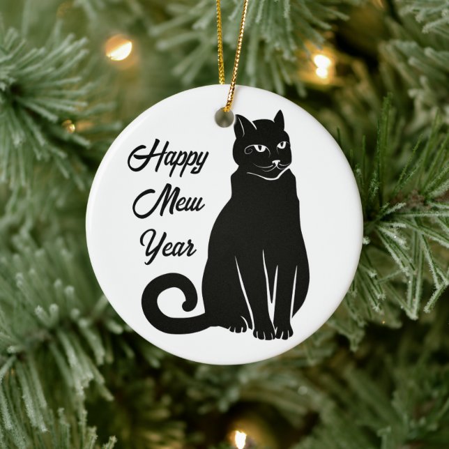 Whisker in Time - Cat Ornament (Tree)