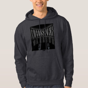 "Whisker Warrior" with scratchy paws witty design Hoodie