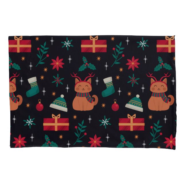 Whisker Wonderland Pillowcase (Front)
