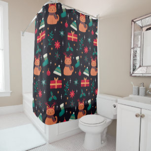 Whisker Wonderland Shower Curtain