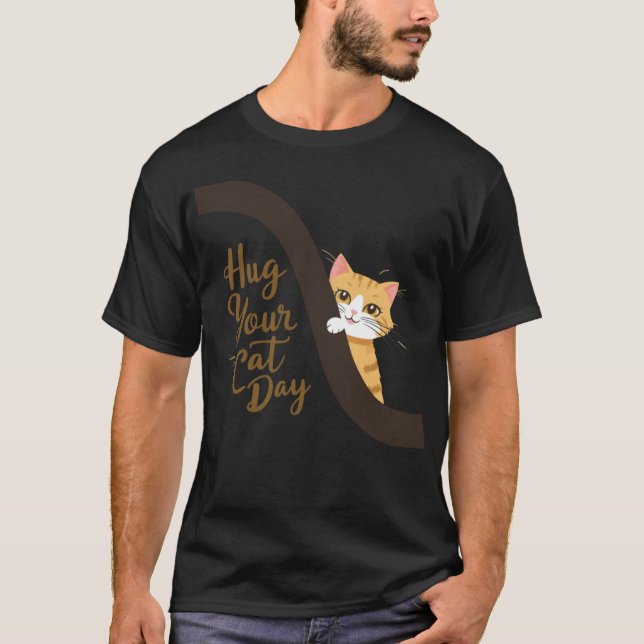 Whisker Wonders National Cat Day T-Shirt (Front)