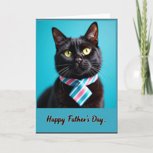 Whiskered Dads Day Portrait Card